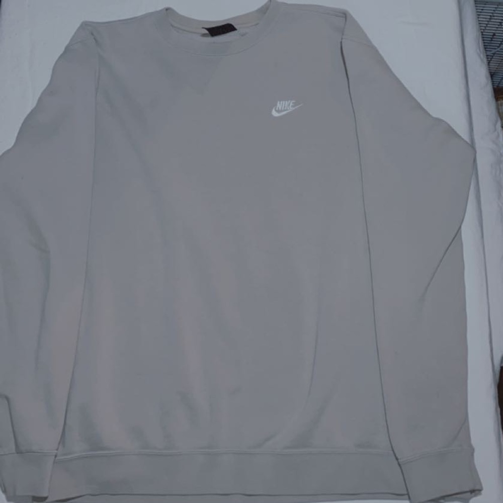 Mens Nike Pullover Tan